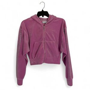 Pink Juicy Couture zip up hoodie #y2k Women's Small